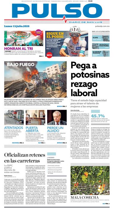 Edicion Impresa Portada de Hoy