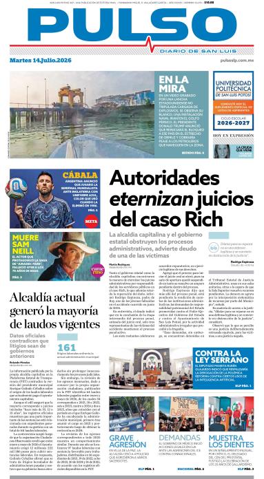 Edicion Impresa Portada de Hoy