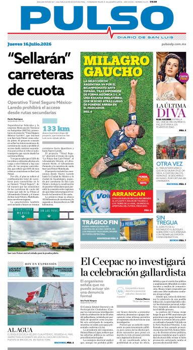 Edicion Impresa Portada de Hoy