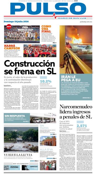 Edicion Impresa Portada de Hoy