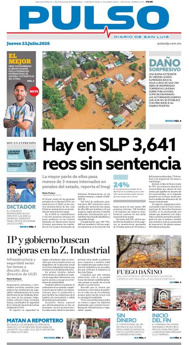 Edicion Impresa Portada de Hoy