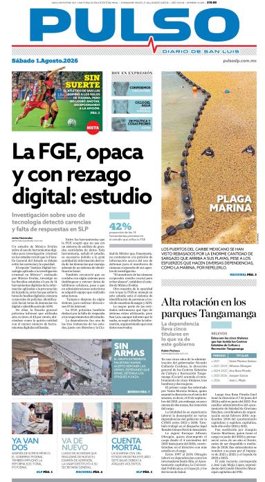 Edicion Impresa Portada de Hoy