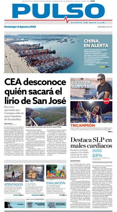 Edicion Impresa Portada de Hoy