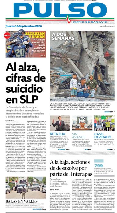 Edicion Impresa Portada de Hoy