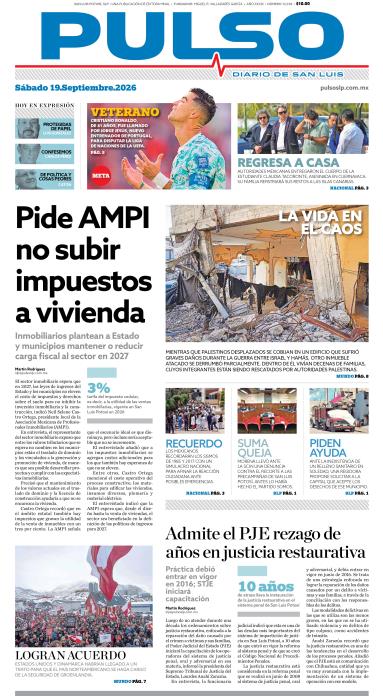 Edicion Impresa Portada de Hoy