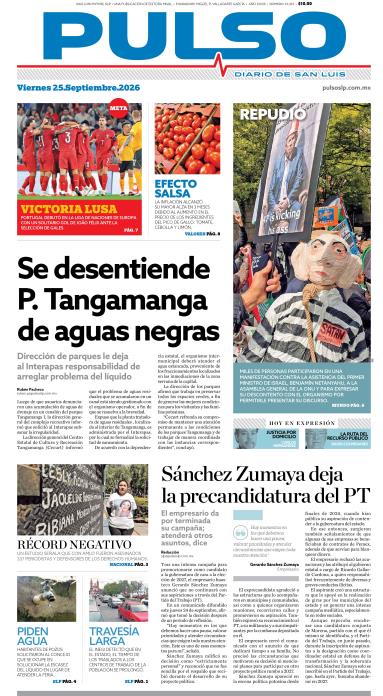 Edicion Impresa Portada de Hoy