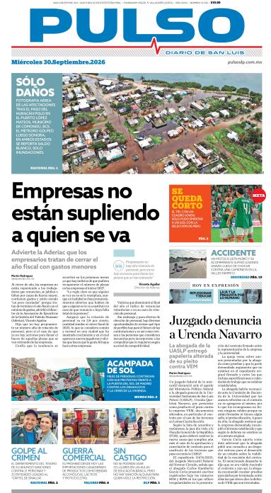 Edicion Impresa Portada de Hoy
