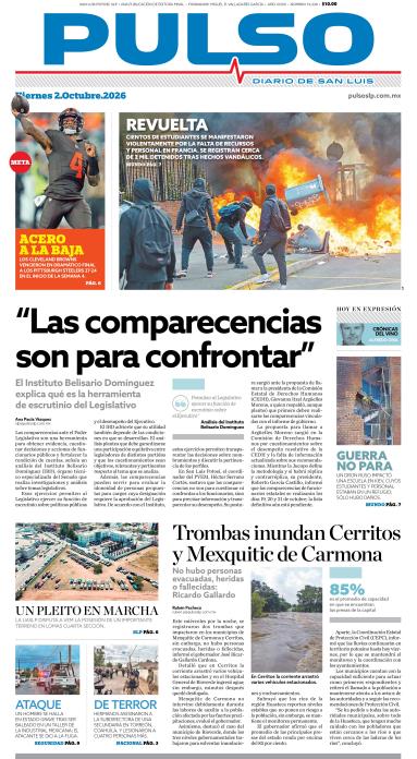 Edicion Impresa Portada de Hoy