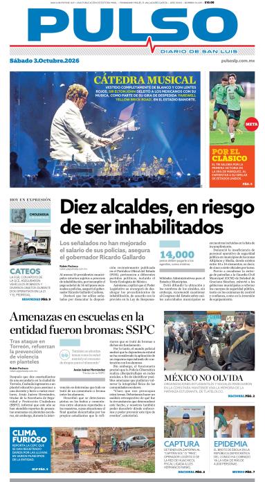 Edicion Impresa Portada de Hoy