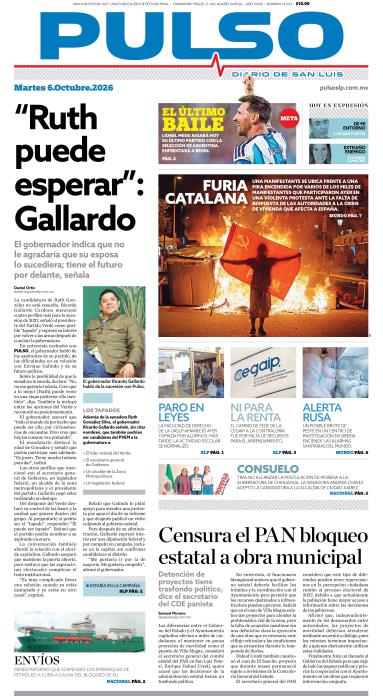 Edicion Impresa Portada de Hoy