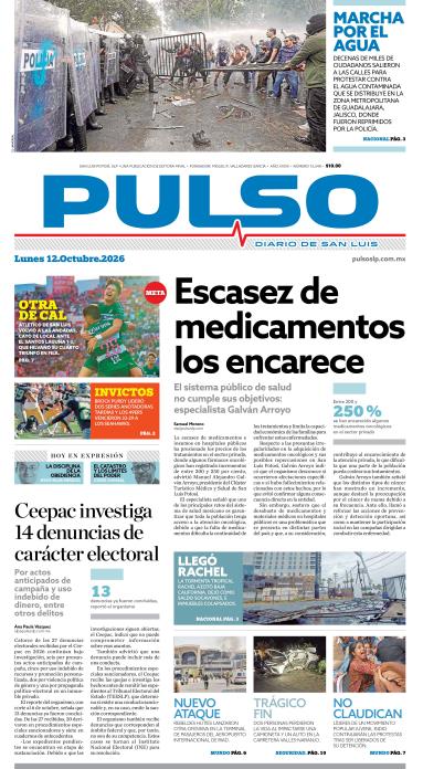 Edicion Impresa Portada de Hoy