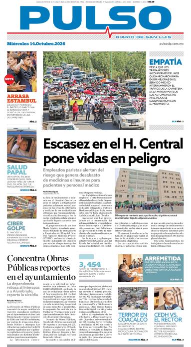 Edicion Impresa Portada de Hoy