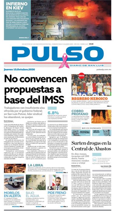 Edicion Impresa Portada de Hoy