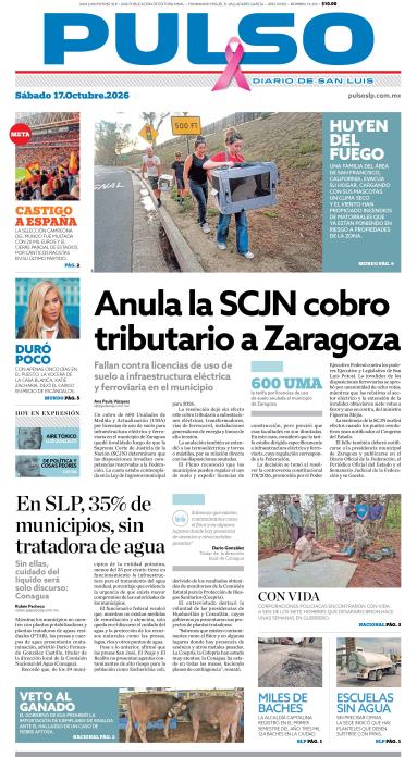 Edicion Impresa Portada de Hoy