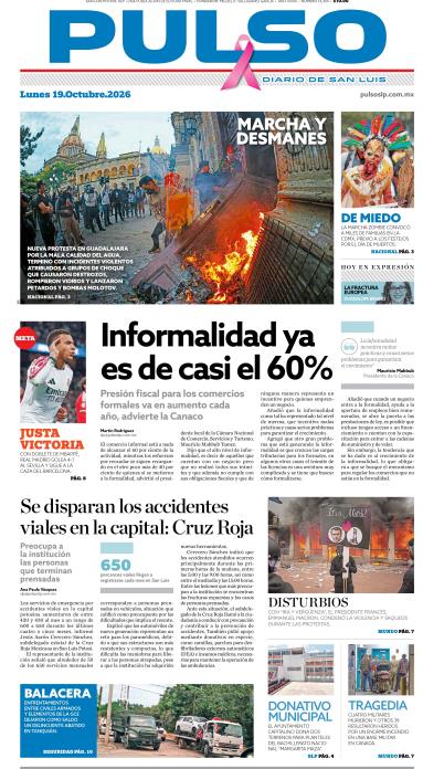 Edicion Impresa Portada de Hoy