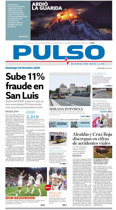 Edicion Impresa Portada de Hoy
