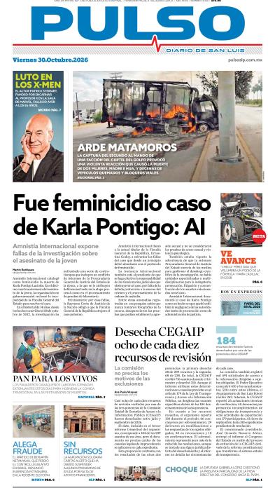 Edicion Impresa Portada de Hoy