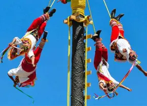 Accidente con Voladores de Papantla en Veracruz: 5 heridos