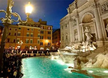 Roma cobra entrada en Fontana de Trevi a turistas Roma cobra entrada en Fontana de Trevi a turistas