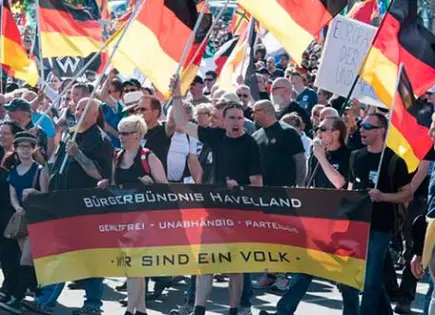 Crecen un 23% los extremistas de derecha en Alemania en 2024