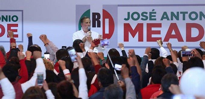 Lo dicen la bruja Zulema, el Financial Times y la militancia, vamos a ganar, asegura Meade
