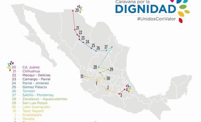 Se suma Nava a la Caravana por la Dignidad y el Federalismo encabezada por Corral