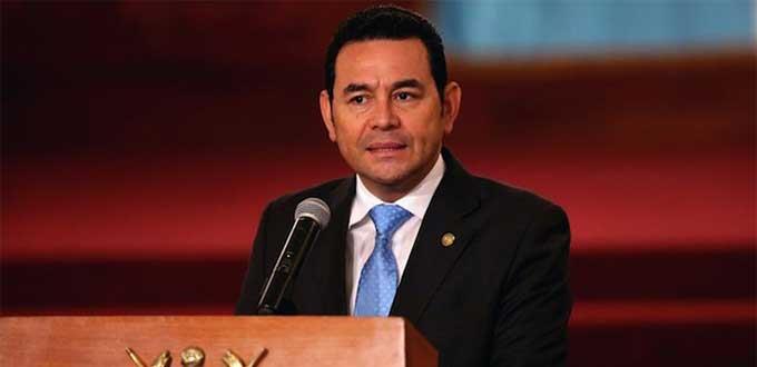 Fiscalía guatemalteca pide investigar gastos personales del presidente con cargo al erario