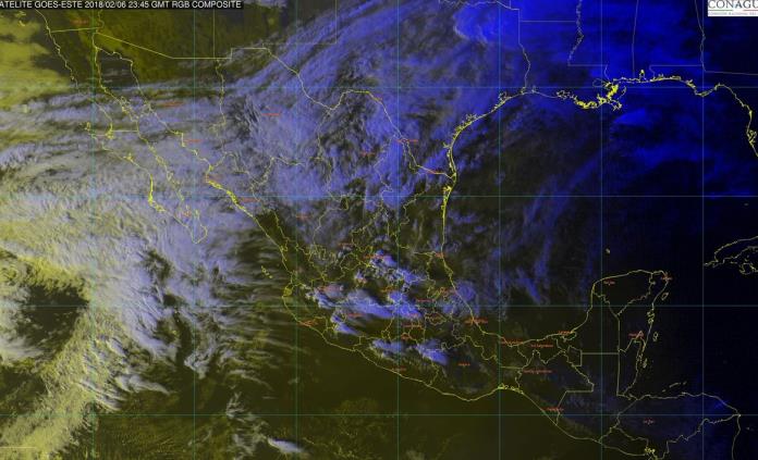 Vientos en el norte del país por frente frío 27; en SLP se pronostican lluvias fuertes