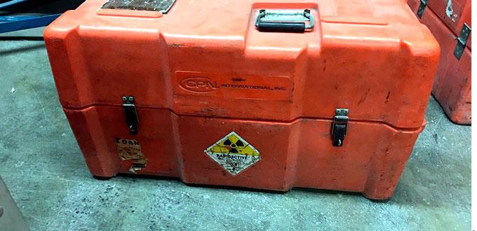 Alerta por el robo de una fuente radiactiva