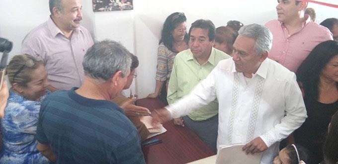 Jorge Terán Juárez es candidato oficial