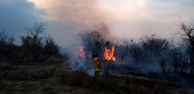 Denuncian incendios provocados por jornaleros