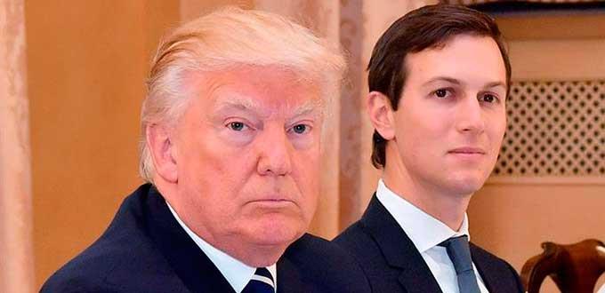 Quitan a autorización al yerno de Trump para acceder a datos de alto secreto de EEUU, según medios