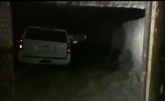 Descubren búnker con camionetas blindadas en Tamaulipas