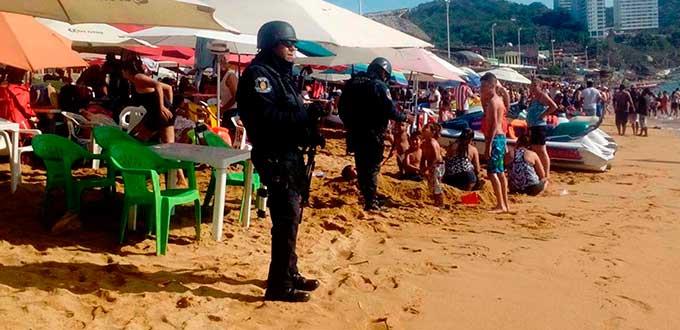 Refuerzan la vigilancia en zonas turísticas
