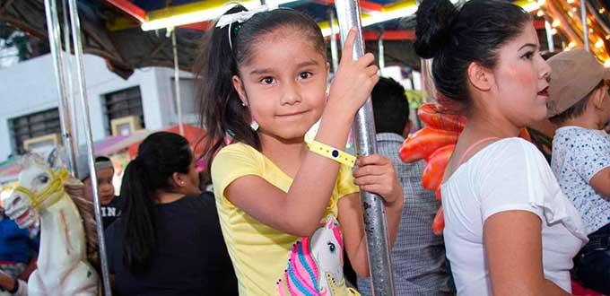 Juegos mecánicos gratuitos, uno de los atractivo de la Fenae