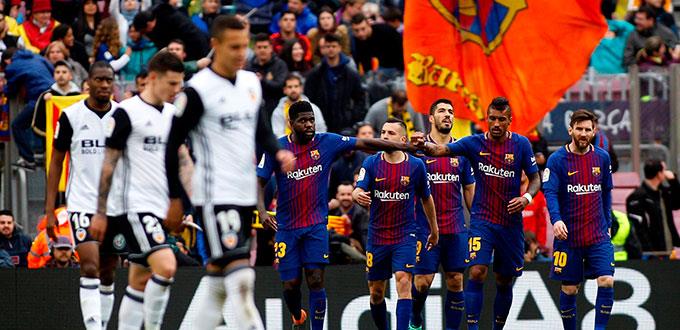Barsa fija récord con 39 partidos invicto en la liga