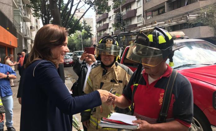 Desalojan casa de campaña de Margarita Zavala por fuga de gas