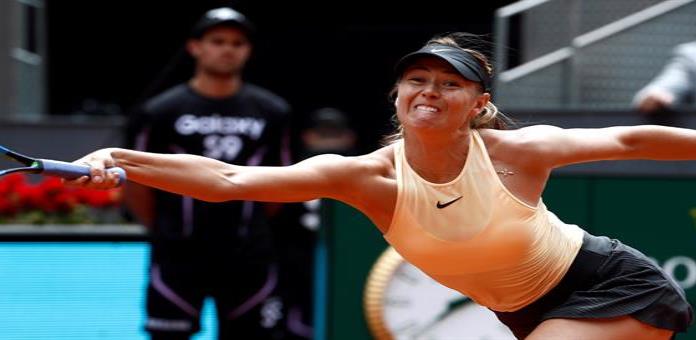 María Sharapova continúa con triunfos en el Masters 1000 de Madrid