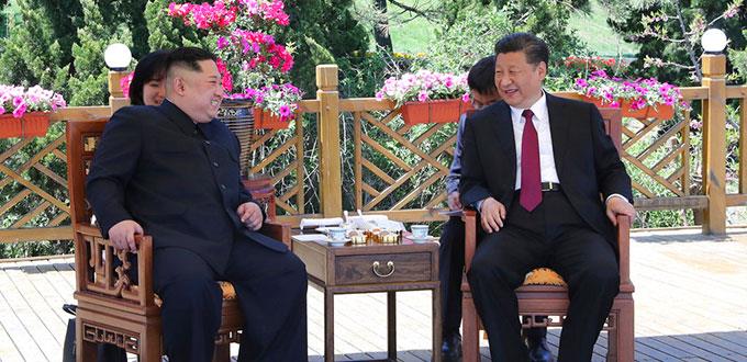 Xi y Kim se vuelven a reunir por sorpresa antes de la cumbre con Trump