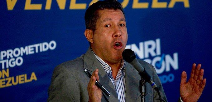 Ratti declina candidatura a presidencia venezolana y apoya a opositor Falcón