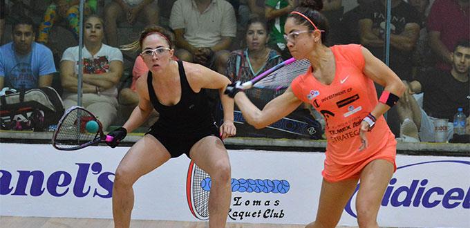 Paola debuta en Nacional de Racquetbol