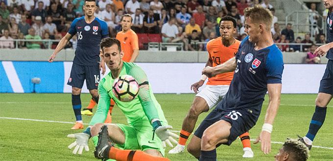 Eslovaquia y Holanda igualan en amistoso 1-1 internacional