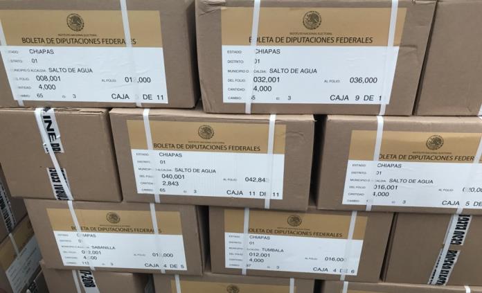INE comienza reparto nacional de más de 281 millones de boletas electorales