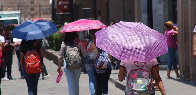 Continuarán las altas temperaturas en gran parte del país