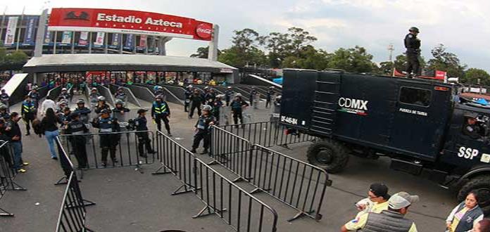 Desplegarán cuatro mil policías para seguridad del juego México-Escocia