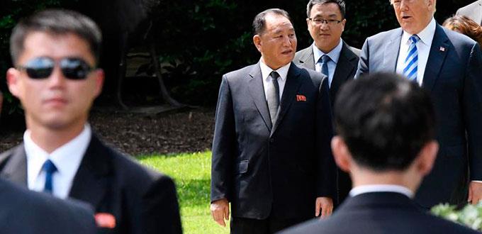Trump confirma cumbre con Kim para el 12 de junio