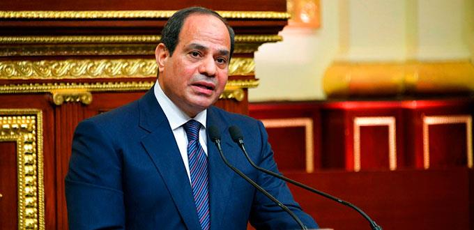 El Sissi juramentado para nuevo término como presidente de Egipto
