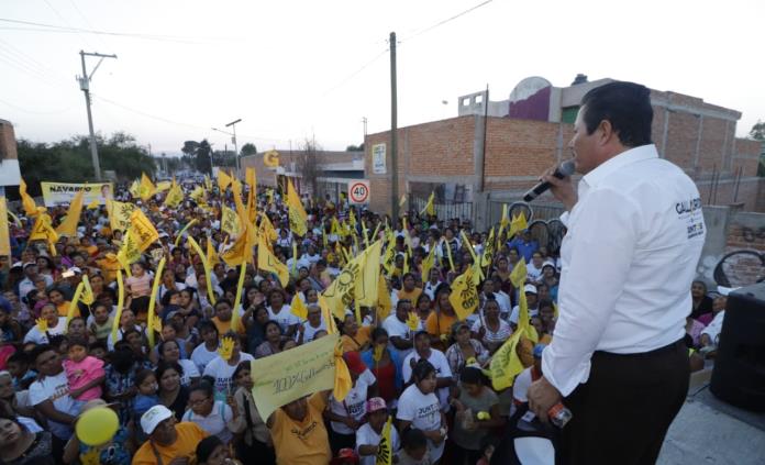 Invita Gallardo a militantes de otros partidos a votar por él