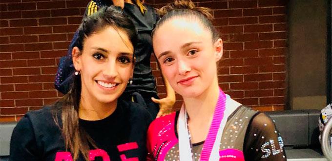 Gimnasta Daniela Zermeño regresa con presea de plata