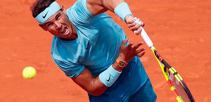 Nadal avanza a octavos de final en Roland Garros